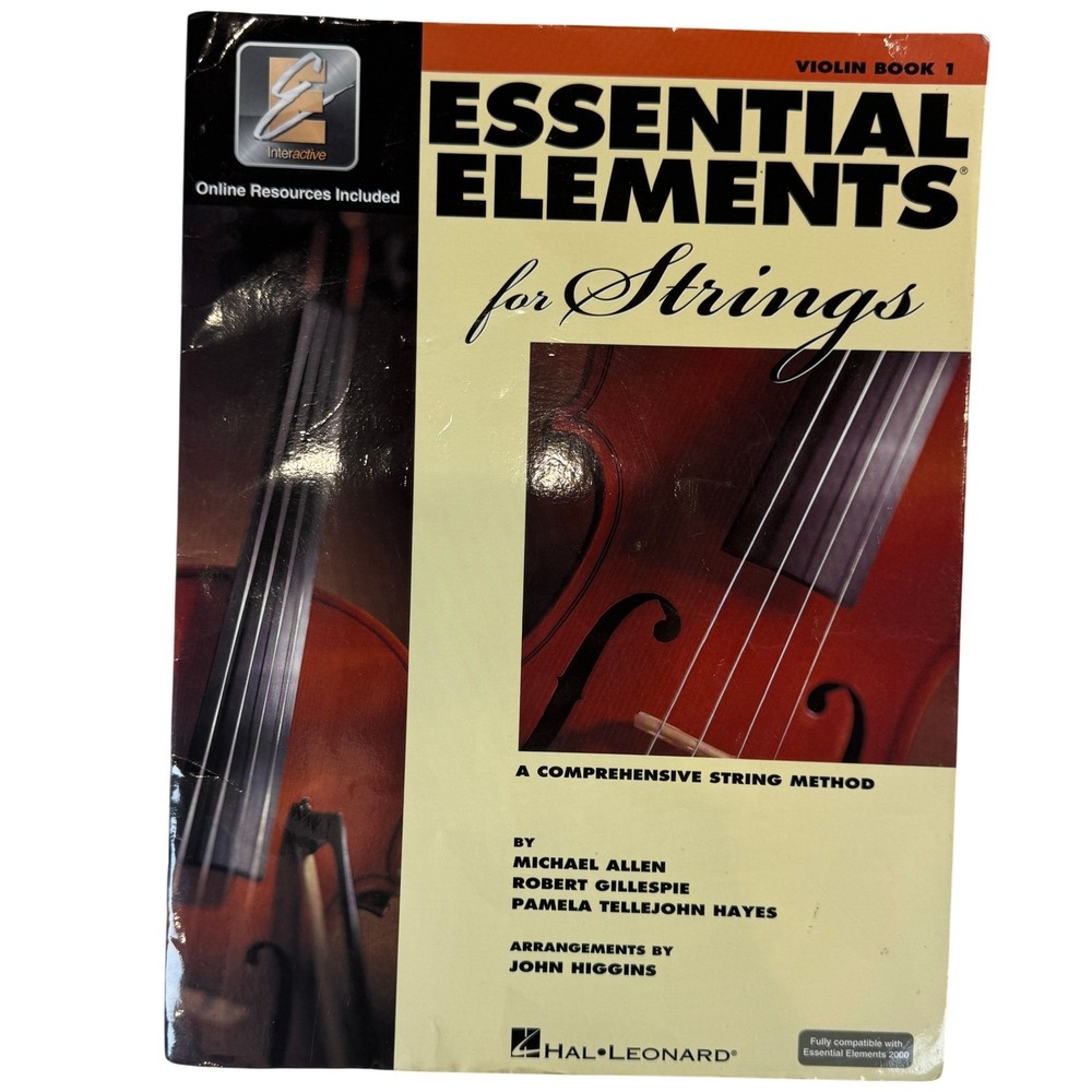 Essential Elements for Strings Violin Book 1 Hal Leonard String Instruction